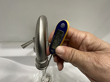 Water heater scalding hazard