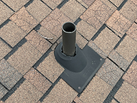 Failing vent collar, Inspected by Showalter Property Consultants in Maryland
