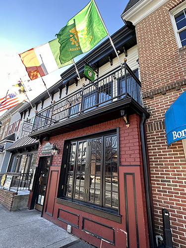 Sean Bolans on Main Street in Belair Maryland