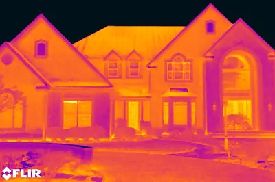 Flir Thermal building inspections Showalter Property Consultants&nbsp;Home Inspections Maryland
