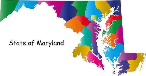 Maryland State Map Inspection Services offered, Inspected by Showalter Property Consultants in Maryland 