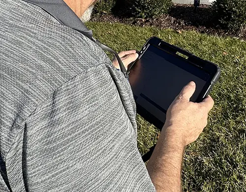 Maryland Home Inspection Report being conducted